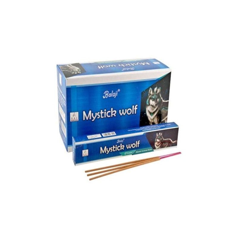 Mystick Wolf BALAJI Wierook - 1 Doos van 15gr.-BALAJI WIEROOK-HOSTENATURA
