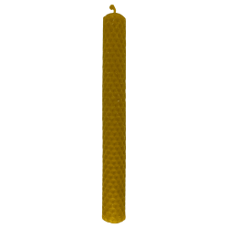 Natural Beeswax Honey Candle - 20x2cm
