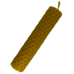 Naturalna świeca woskowa z miodem - 10x2cm - 25gr.