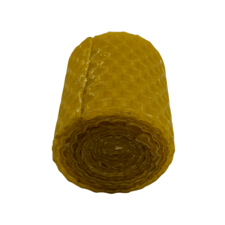 Natuurlijke Bijenwas Ronde Honingkaars - 5x5cm