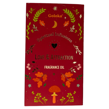 Amour et Attraction Huile Parfumée GOLOKA Infusions Spirituelles Amour & Attraction 10ml.