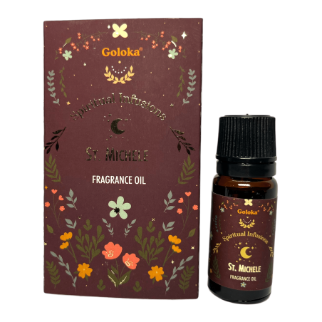 Óleo Fragrância Arcanjo São Miguel GOLOKA Infusões Espirituais St. Michele 10ml.