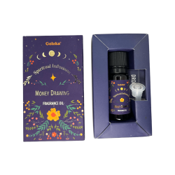 Aceite Fragancia Atrae Dinero GOLOKA Spiritual Infusions Money Drawing 10ml.