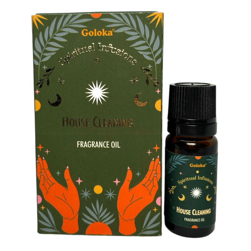 House Clean Fragrance Oil GOLOKA Spiritual Infusions House Cleaning 10ml.-GOLOKA FRAGRANCE OILS-HOSTENATURA