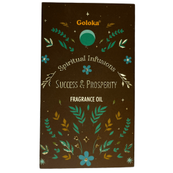 Aceite Fragancia Éxito y Prosperidad GOLOKA Spiritual Infusions Sucess & Prosperity 10ml.