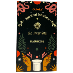 Aceite Fragancia Espanta Diablo GOLOKA Aleja el Mal Spiritual Infusions Go Away Evil 10ml.