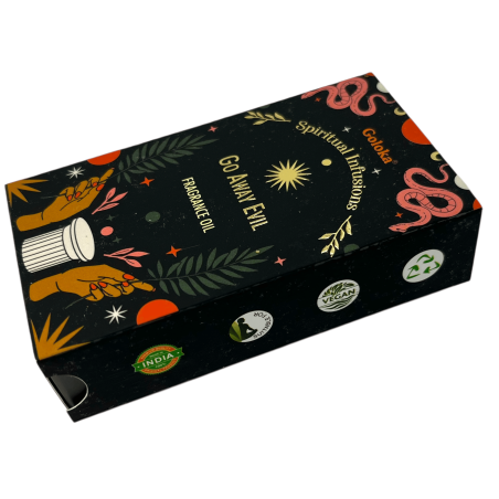 GOLOKA Scares the Devil Geurolie houdt het kwaad weg Spirituele infusies Go Away Evil 10ml.