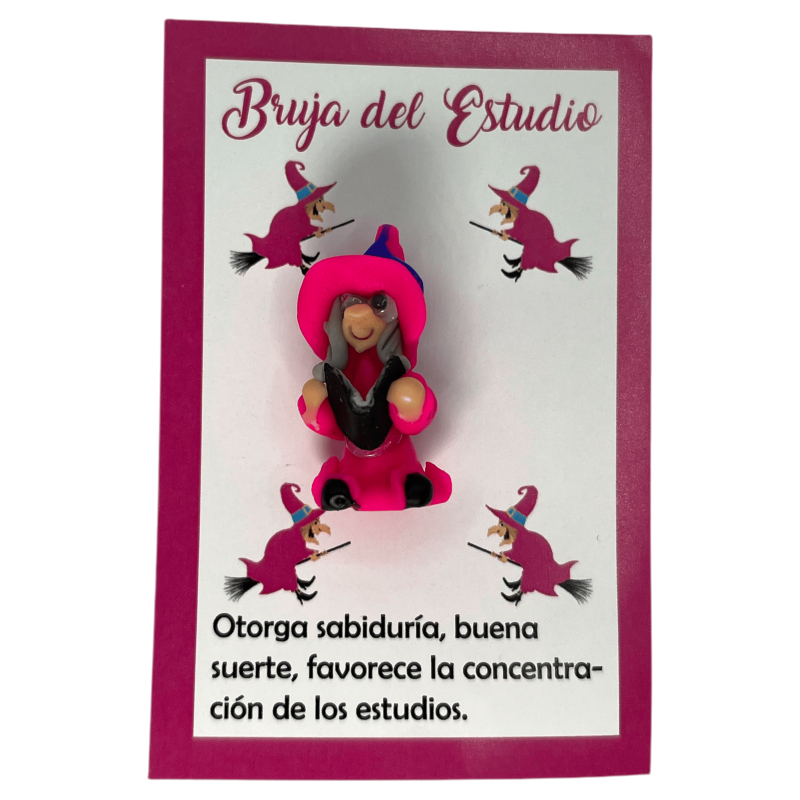 Bruja del Estudio - Amuleto Esotérico HOSTENATURA - Otorga sabiduría, buena suerte y favorece la concentración-AMULETS-HOSTENATURA