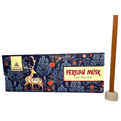 Dhoop Incense Persian Musk AROMA Fragrances Persian Musk Luxury Dhoop Sticks - Tibetan Incense 15 bars in gift box