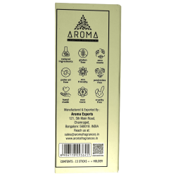 Encens Dhoop Vainilla AROMA Fragrances French Vanilla Luxury Dhoop Sticks - Encens tibetà 15 barretes en capseta regal