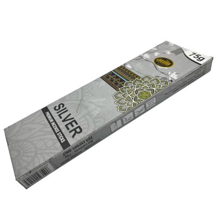 Premium Silver rökelse AUM Dofter SILVER Premium rökelse pinnar 75gr.