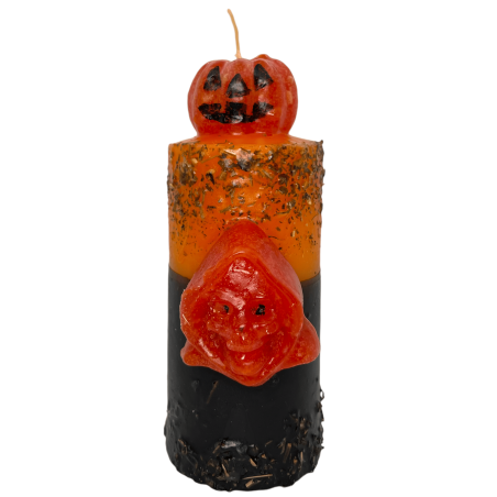 Speciale Halloween-kaars maakt geesten bang HOSTENATURA - Inclusief gebed