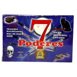 Xabón Esotérico 7 Poderes Místicos Esotéricos 100gr. - Contra a traizón, as maldicións, o mal de ollo, o odio, os danos, a bruxe