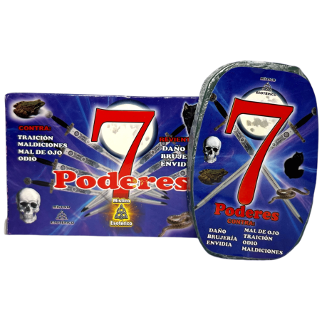 Esoteric Soap 7 Esoteric Mystical Powers 100gr. - Against betrayal, curses, evil eye, hatred, harm, witchcraft and envy