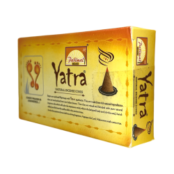 Cones de Incenso Natural Parimal Yatra - Cones de Incenso Natural - Caixa com 10 cones