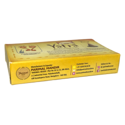 Cones de Incenso Natural Parimal Yatra - Cones de Incenso Natural - Caixa com 10 cones