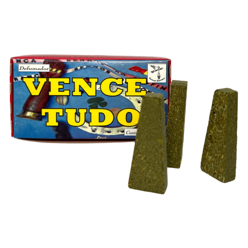 Spiritual Defumador Vence Tudo Spiritual Nature - Made in Brazil - 20 tablets - To overcome all obstacles-Spiritual Defumators Brazil Spiritual Nature-HOSTENATURA