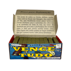 Spiritual Defumador Vence Tudo Spiritual Nature - Made in Brazil - 20 tablets - To overcome all obstacles