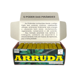 Defumador Espiritual Ruda Naturaleza Espiritual - Hecho en Brasil - 20 tabletas - Purifica Ambiente y Elimina energías negativas