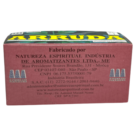 Ruda Spiritual Nature Defumator – Hergestellt in Brasilien – 20 Tabletten – reinigt die Umwelt und beseitigt negative Energien