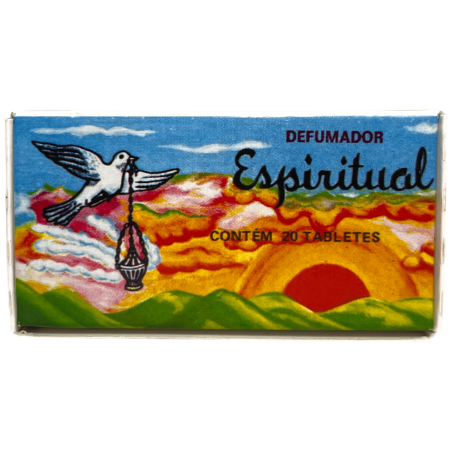 Spiritual Nature Defumador - Fabricat în Brazilia - 20 tablete - Bunăstare, Pace și Fericire