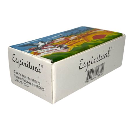 Defumador Espiritual Spiritual Nature - Fabricado no Brasil - 20 comprimidos - Bem-estar, Paz e Felicidade