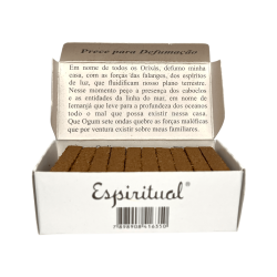 Defumador Espiritual Naturaleza Espiritual - Hecho en Brasil - 20 tabletas - Bienestar, Paz y Felicidad