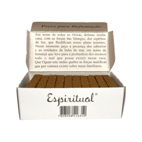 Spiritual Nature Defumador - Fabricat în Brazilia - 20 tablete - Bunăstare, Pace și Fericire