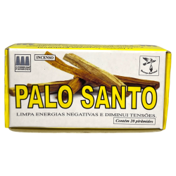 Palo Santo Spiritual Defumator Spiritual Nature - Made in Brazil - 20 tablets - Cleans Negative Energies and Relaxes