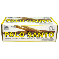 Palo Santo Spiritual Defumator Spiritual Nature - Made in Brazil - 20 tablets - Cleans Negative Energies and Relaxes