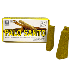 Defumador Espiritual Palo Santo Naturaleza Espiritual - Hecho en Brasil - 20 tabletas - Limpia Energías Negativas y Relaja