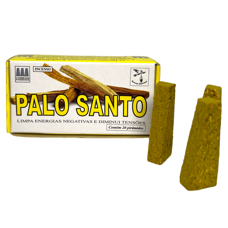 Defumador Espiritual Palo Santo Spiritual Nature - Fabricado no Brasil - 20 comprimidos - Limpa Energias Negativas e Relaxa-Desfumadores Espirituais Brasil Natureza Espiritual-HOSTENATURA