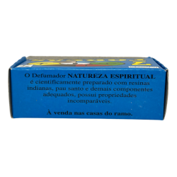 Defumador Espiritual 7 Forces Natura Espiritual - Fet al Brasil - 20 tauletes - Neteja, Purificació, Descàrrega Espais