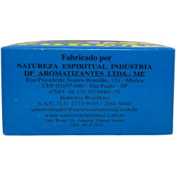 Defumador Espiritual 7 Forças Natureza Espiritual - Fabricado no Brasil - 20 comprimidos - Limpeza, Purificação, Descarga de Esp