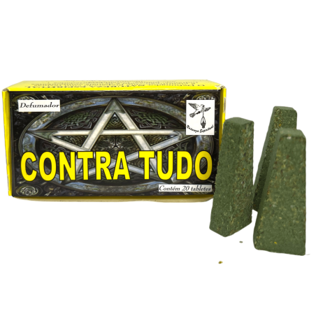Spiritual Defumator Against All Spiritual Nature - Tillverkad i Brasilien - 20 tabletter - Mot alla negativa energier