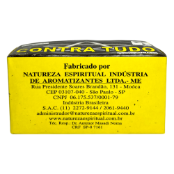 Defumador Espiritual Contra Toda Natureza Espiritual - Fabricado no Brasil - 20 comprimidos - Contra todas as energias negativas