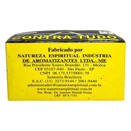 Spirituele Defumator tegen alle spirituele natuur - Gemaakt in Brazilië - 20 tabletten - Tegen alle negatieve energieën