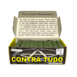 Defumador Espiritual Contra Toda Natureza Espiritual - Fabricado no Brasil - 20 comprimidos - Contra todas as energias negativas