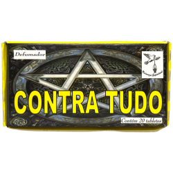 Defumador Espiritual Contra Tudo Naturaleza Espiritual - Hecho en Brasil - 20 tabletas - Contra todas las energías negativas