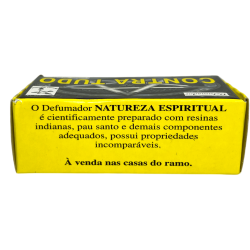 Defumador Espiritual Contra Toda Natureza Espiritual - Fabricado no Brasil - 20 comprimidos - Contra todas as energias negativas