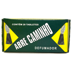 Defumador Espiritual Abre Caminos Naturaleza Espiritual - Hecho en Brasil - 20 tabletas - Abrir Caminos, Eliminar obstáculos