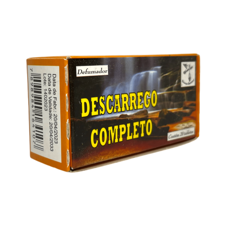 Spiritual Defumador Complete Descarrego Spiritual Nature - Fabriqué au Brésil - 20 comprimés - Téléchargement total