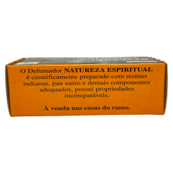 Defumador Espiritual Descarrego Completo Naturaleza Espiritual - Hecho en Brasil - 20 tabletas - Descarga Total