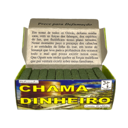 Spiritual Defumer Atrae Money Naturaleza Espiritual - Feito en Brasil - 20 tabletas - Atrae Riqueza, Fortuna e Abundancia