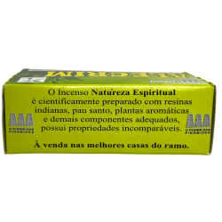 Defumador Espiritual Alecrim Spiritual Nature - Fabricado no Brasil - 20 comprimidos - Purificação e Cura