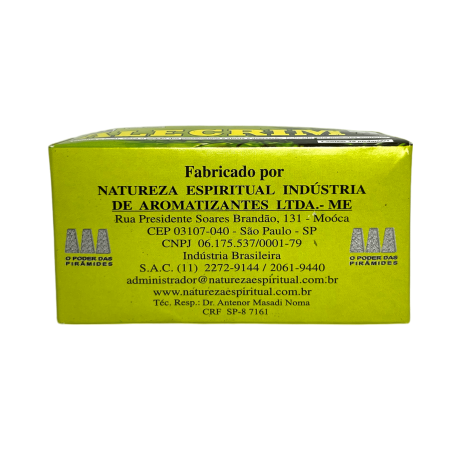 Duchowy Defumator Rozmaryn Duchowa natura - Wyprodukowano w Brazylii - 20 tabletek - Oczyszczenie i uzdrawianie