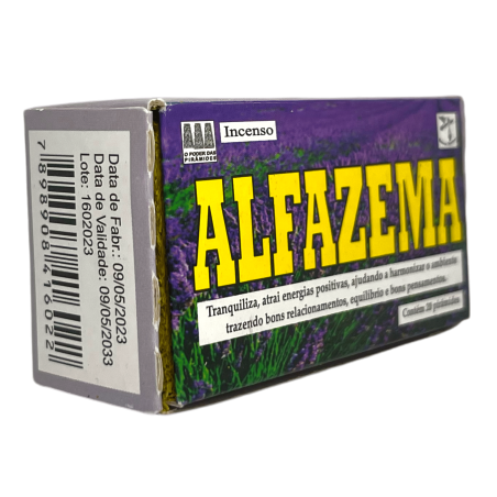 Spiritual Defumador Lavender Spiritual Nature - Made in Brazil - 20 tablets - Tranquility and Attracts Positive Energies