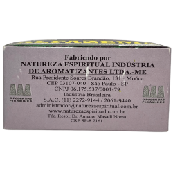 Defumador Espiritual Lavanda Naturaleza Espiritual - Hecho en Brasil - 20 tabletas - Tranquilidad y Atrae Energías Positivas