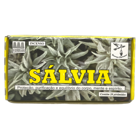 Spiritual Nature Sage Defumator - Gemaakt in Brazilië - 20 tabletten - Bescherming, zuivering en balans