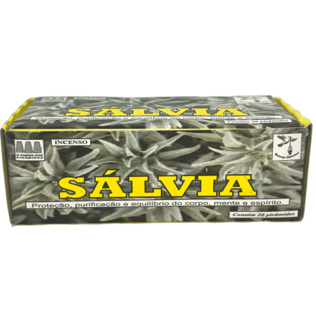 Spiritual Nature Sage Defumator - Gemaakt in Brazilië - 20 tabletten - Bescherming, zuivering en balans